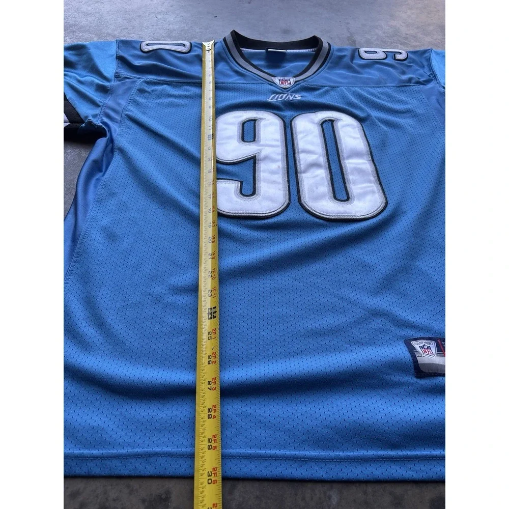 Vintage Detroit Lions Ndamukong Suh #90 NFL Jersey Reebok Size 50 Stitched